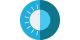 Icon Tagesverlauf Blau