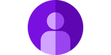 Logo DSGVO Violett