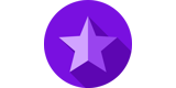 Icon Stern Violett