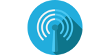 Icon Sender Blau